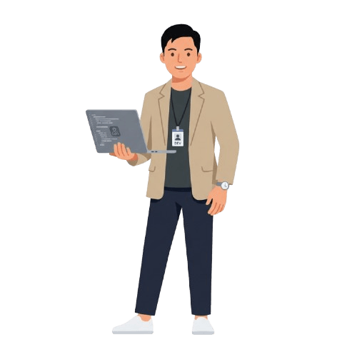 3D Character Hero Illustration